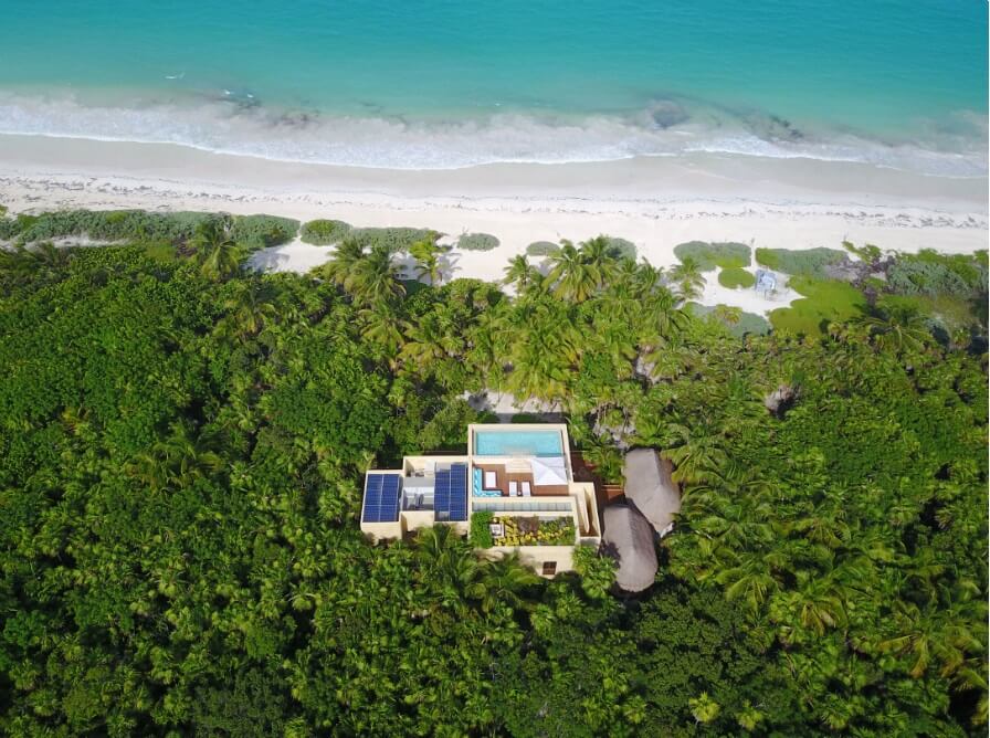 Luxury villa HACIENDA CHEKUL for rent on the beach in Tulum